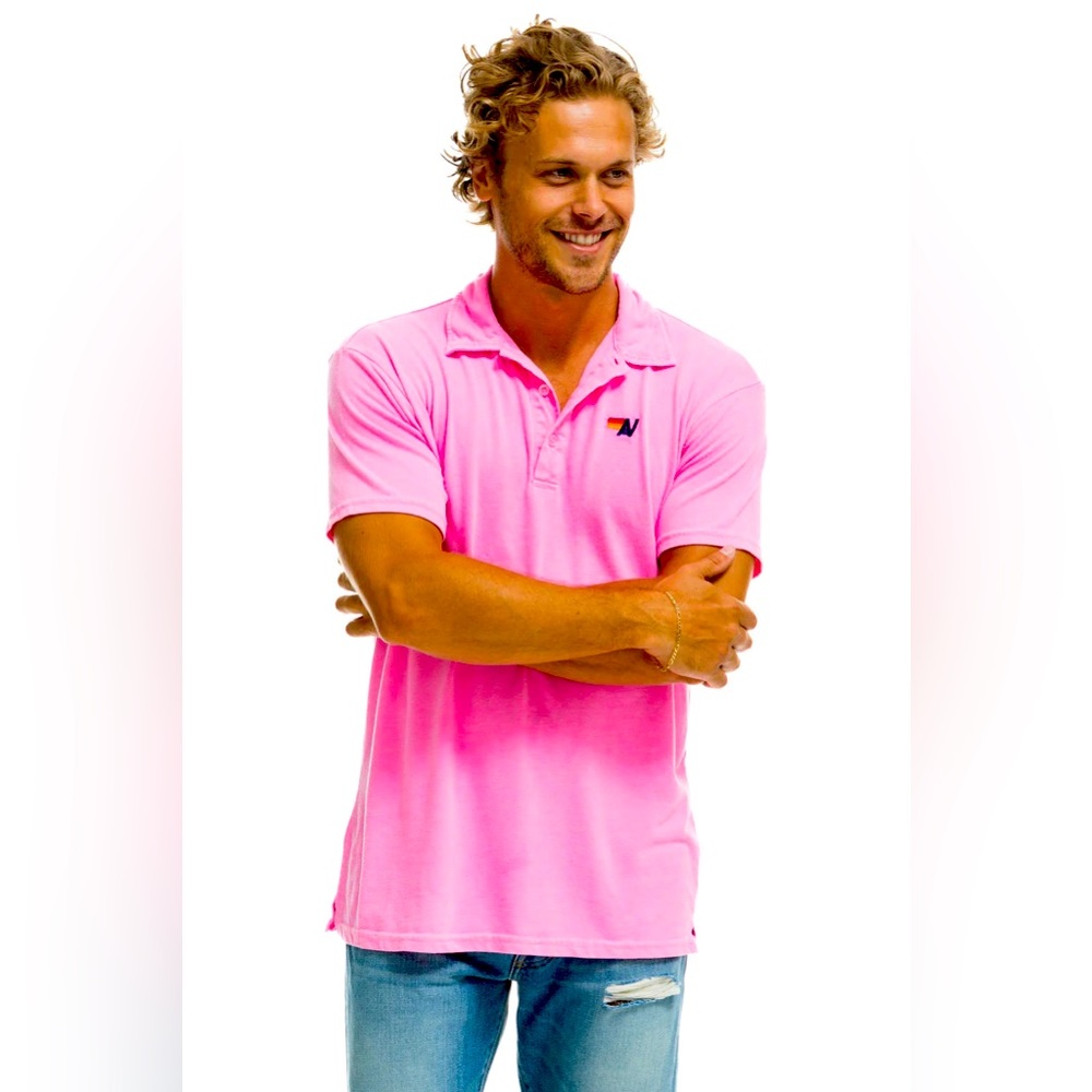 Aviator Nation golf shirt